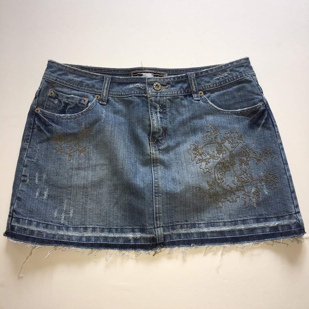 Denim mini